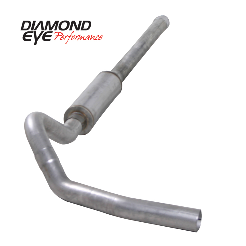 Chevrolet 2500 Performance Exhaust - Diamond Eye Performance - Cat Back, Single Exit - `06-`07